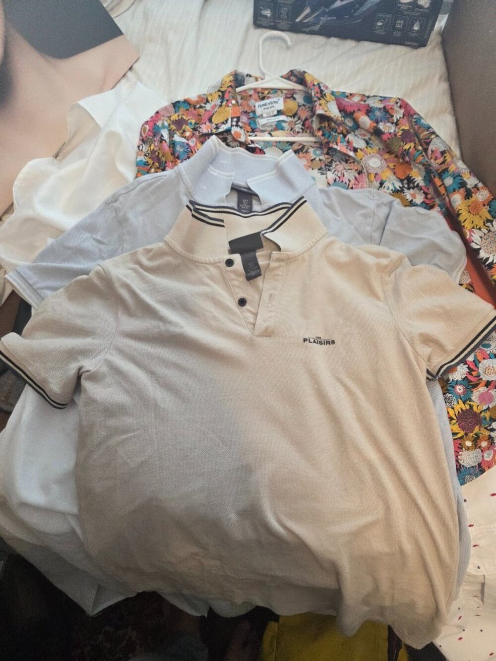 2 H&M Les Plaisers Polo Shirts